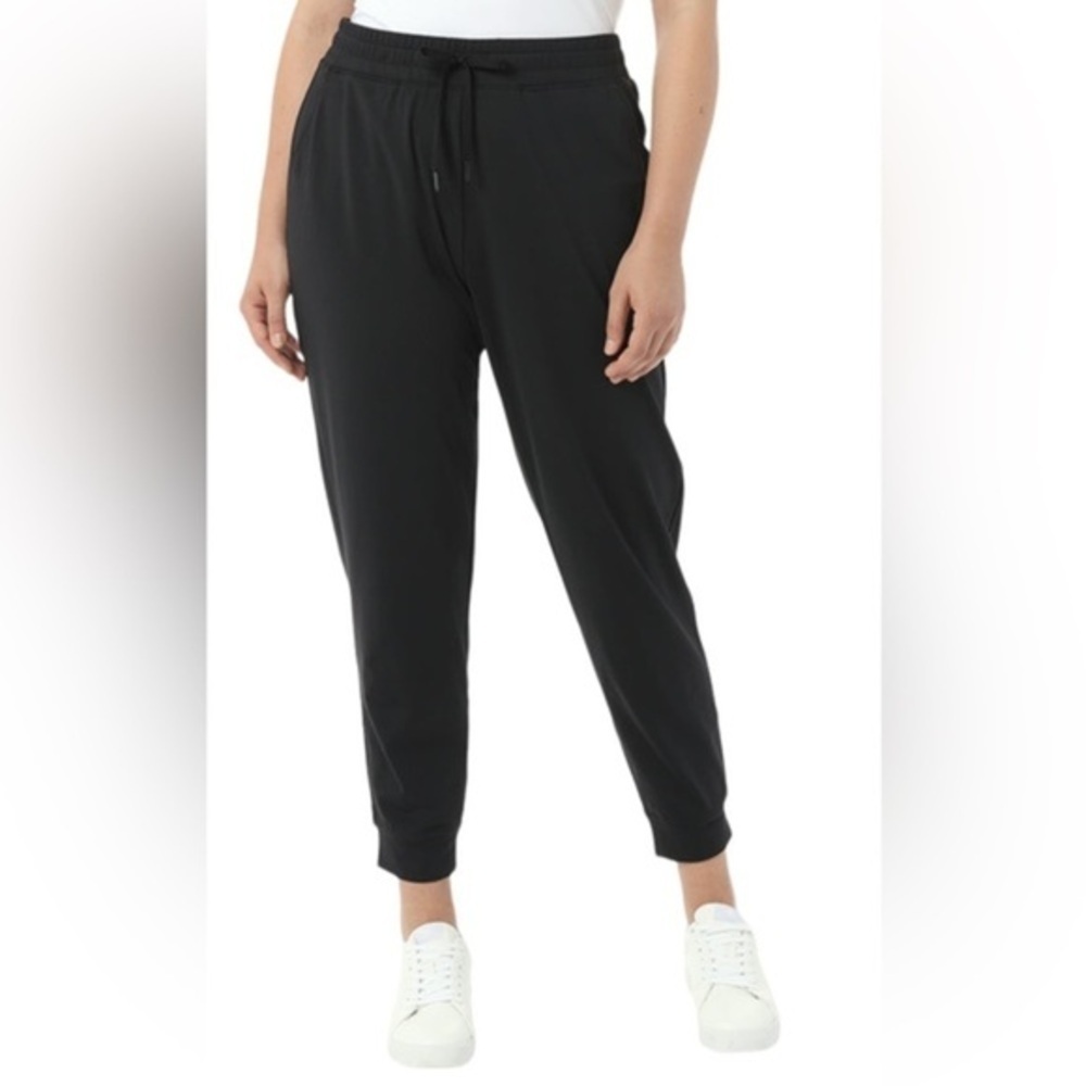 Women’s Black Joggers - Medium - workout run Athleisure lounge pant